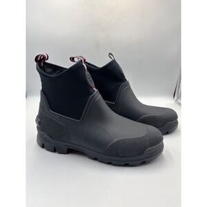 Women's Tommy Hilfiger Navy Blue Candid Rain Boot Pull On Good Grip Soles Size 7